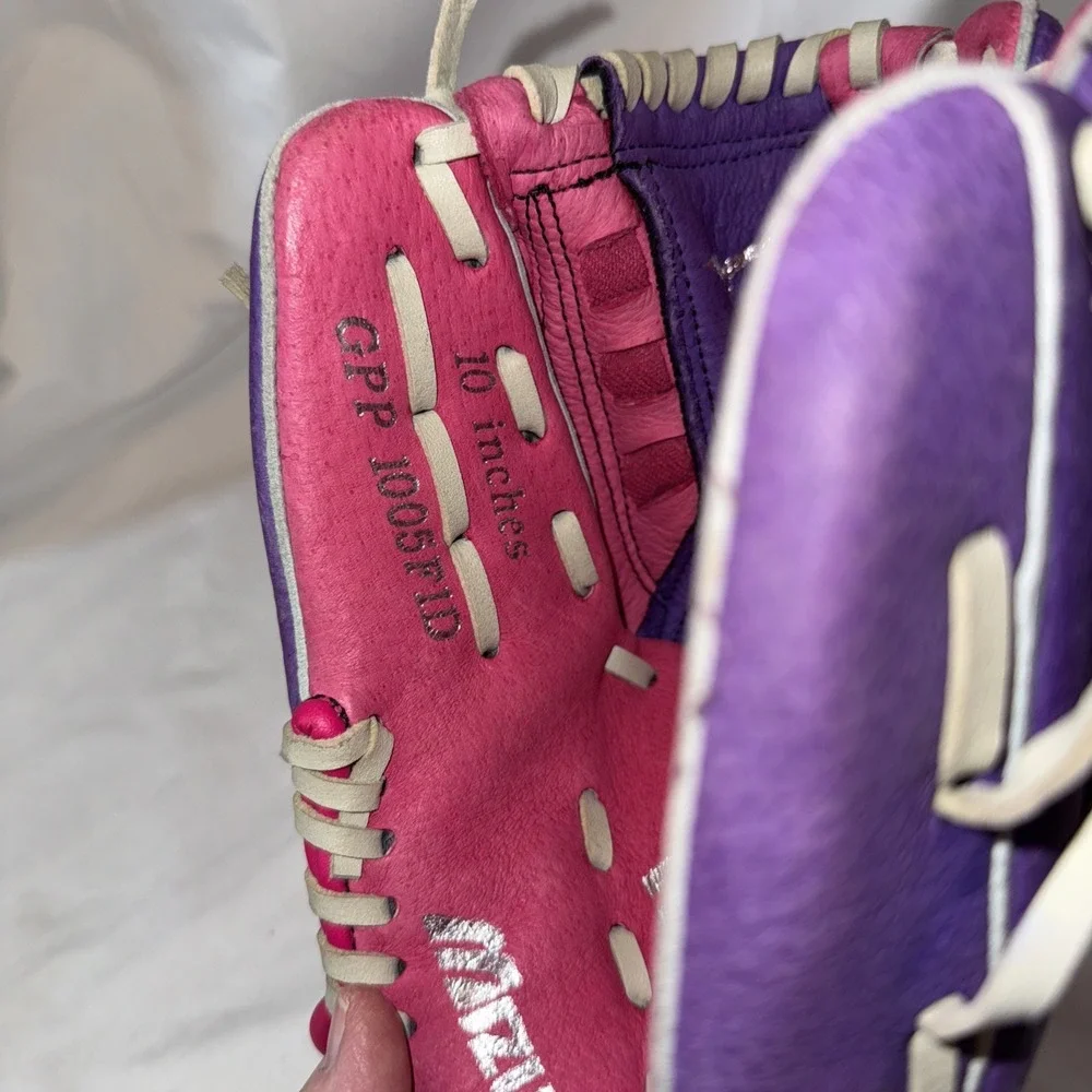 Mizuno GPP 1005F 1D Genuine Leather Baseball Softball Glove, 10 Inch